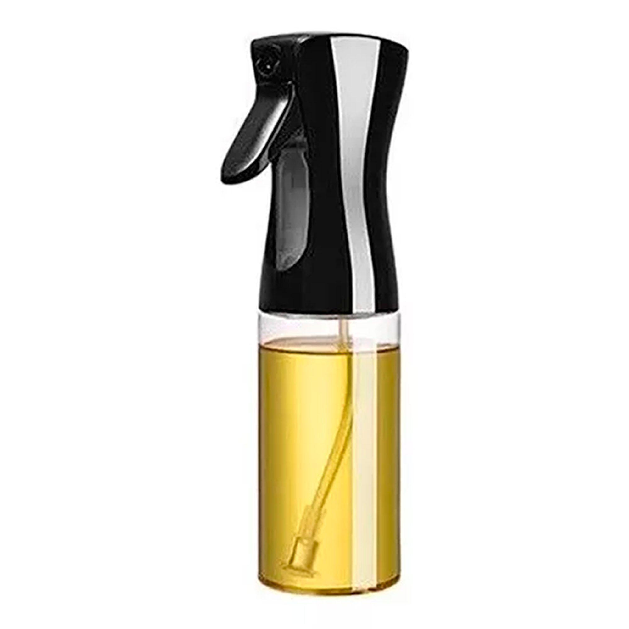 Aceitero Dispensador Botella Spray De Cocina 300ml Negro-0