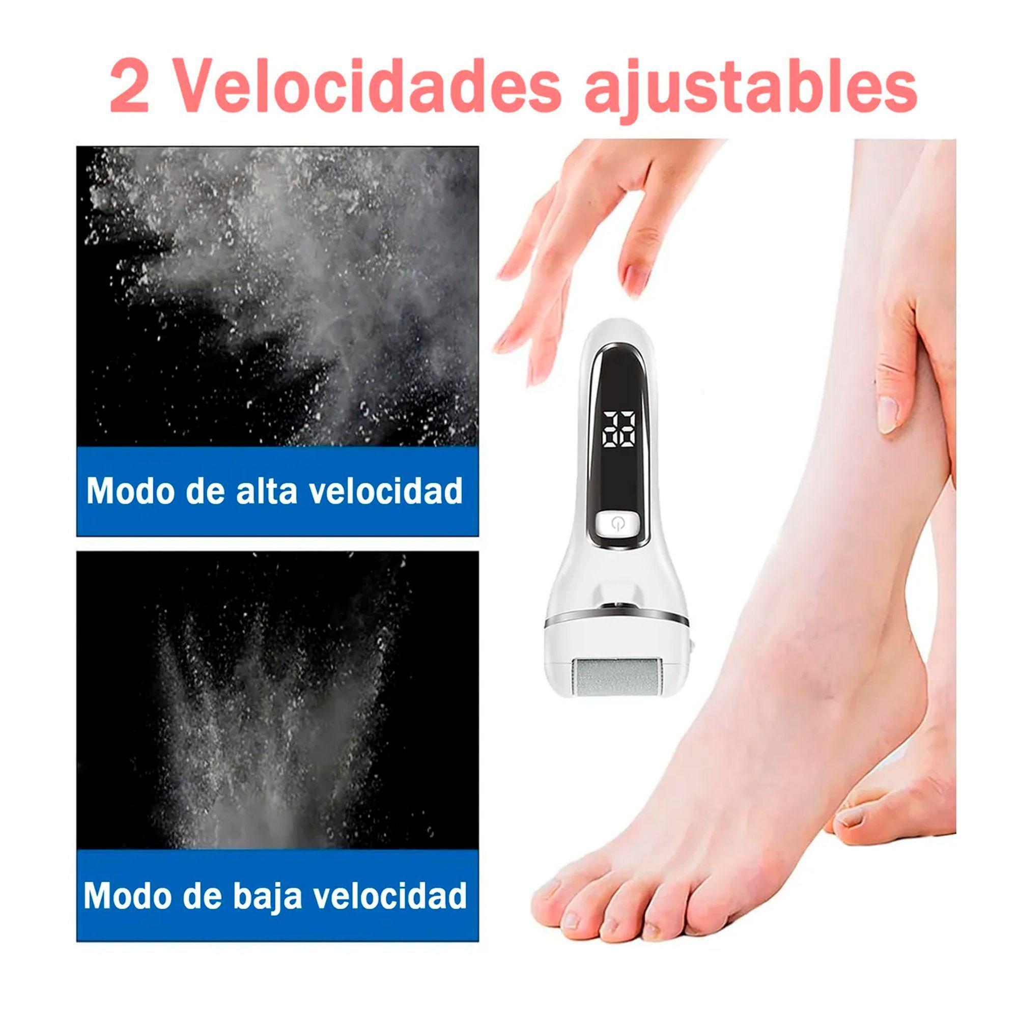 Removedor De Callos Eléctrico De Pie Kit Pedicura Recargable-3