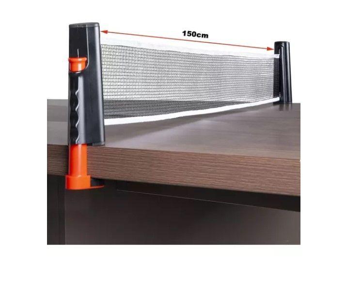 Red Ping Pong - Malla Retractil Adaptable A Cualquier Mesa-4