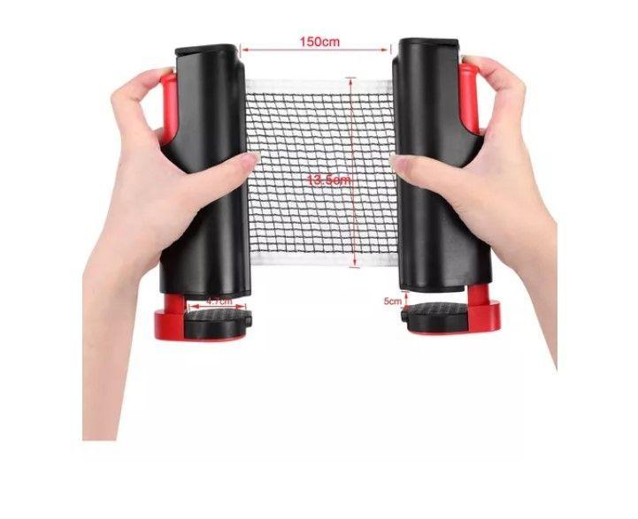 Red Ping Pong - Malla Retractil Adaptable A Cualquier Mesa-7