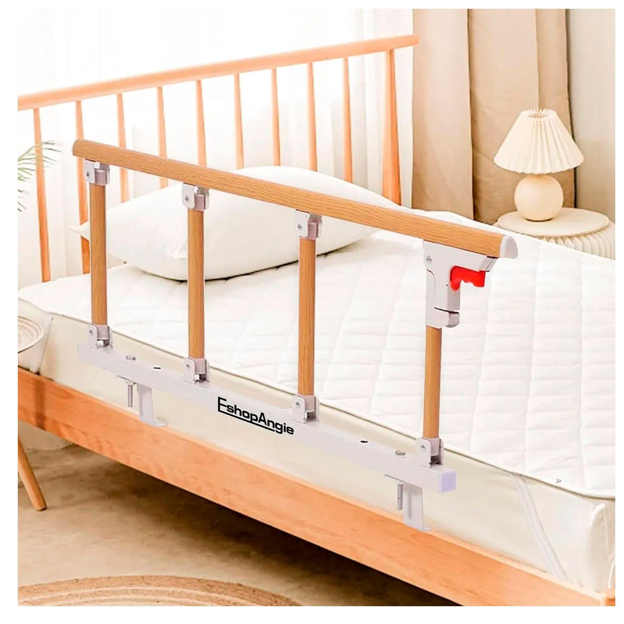 Baranda De Cama Lateral Anticaída Para Cuidado Adulto Mayor -4