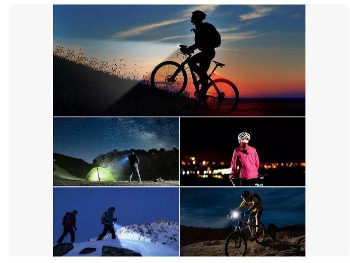 Linterna Led Bicicleta Delantera Y Trasera Usb Recargable-4