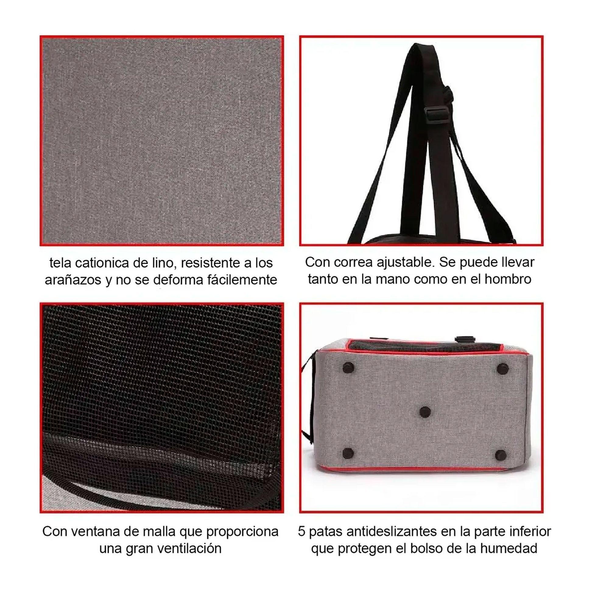 Bolso Transportadora Para Perro Y Gato Portátil Plegable -2