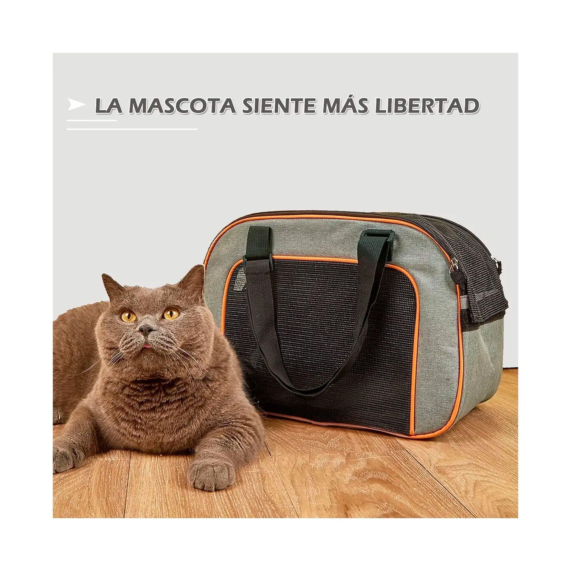 Bolso Transportadora Para Perro Y Gato Portátil Plegable -5
