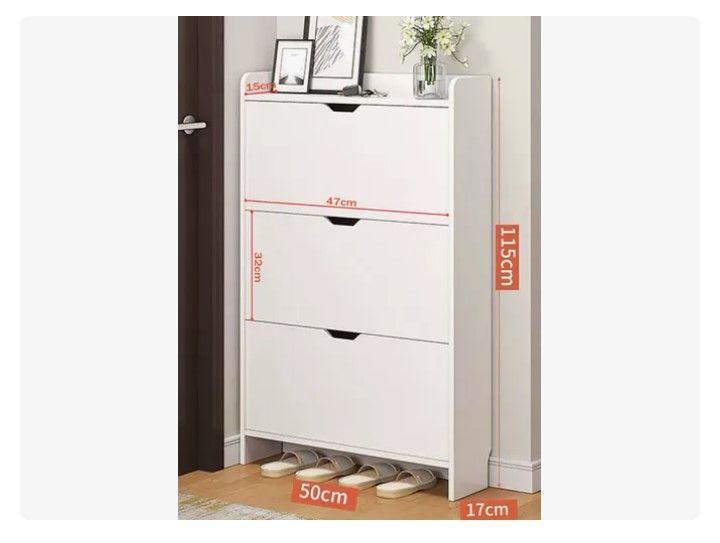 Organizador Mueble Zapatero Cajonera Para Zapatos 3 Niveles-2