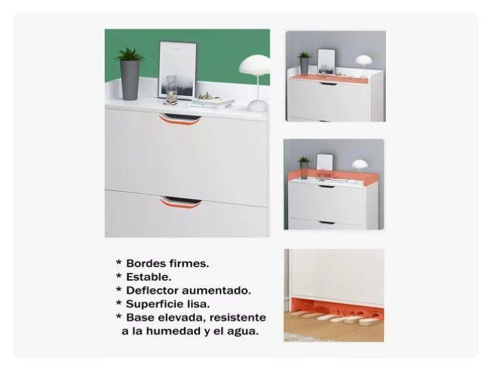 Organizador Mueble Zapatero Cajonera Para Zapatos 3 Niveles-5