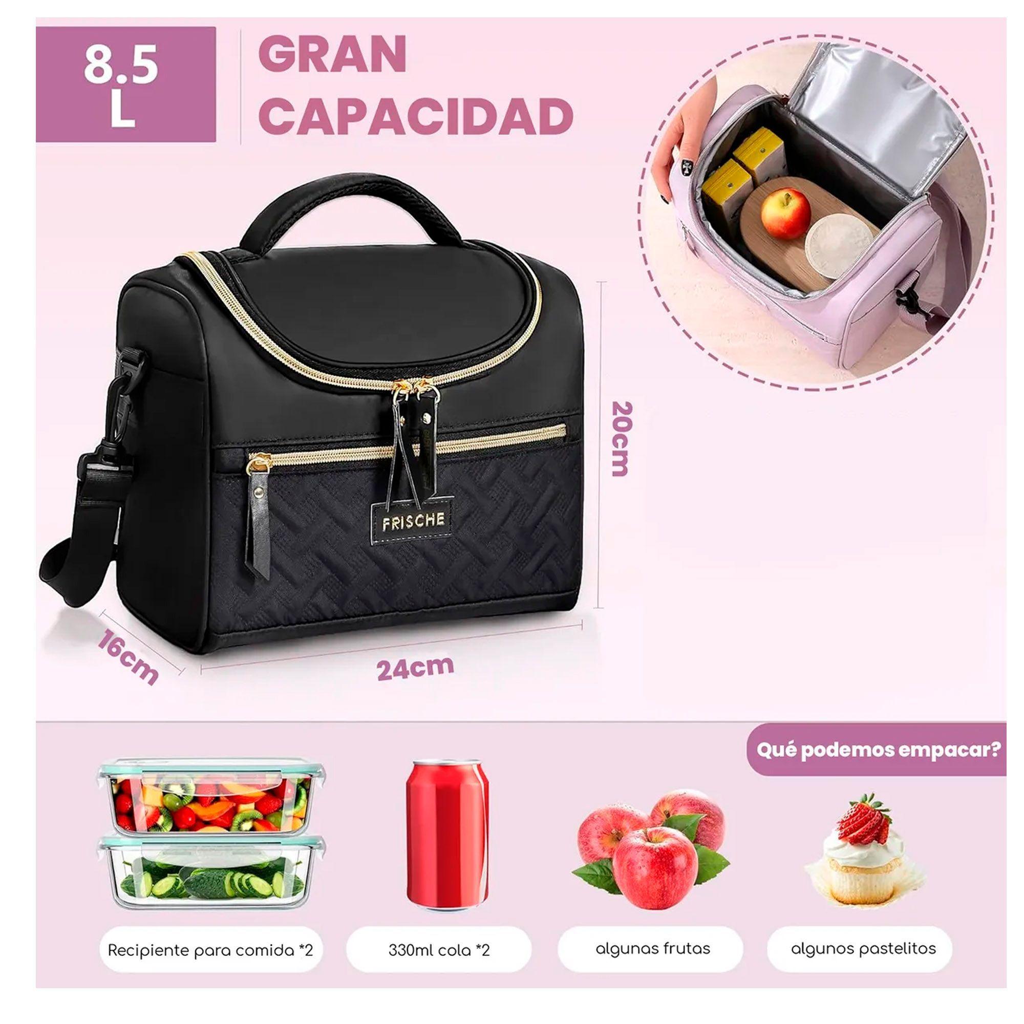 Bolso Lonchera Termica Para Almuerzo Colacion Lunch-2