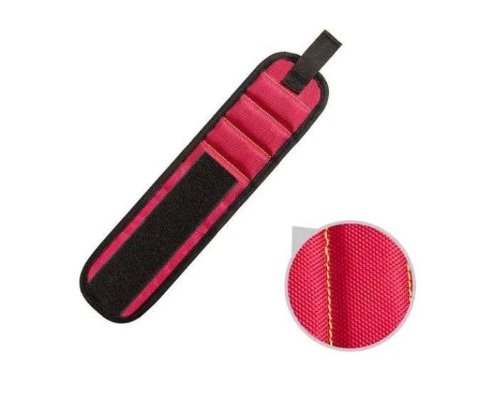 Pulsera Muñequera Magnética Sujeta Herramientas Tornillos-2