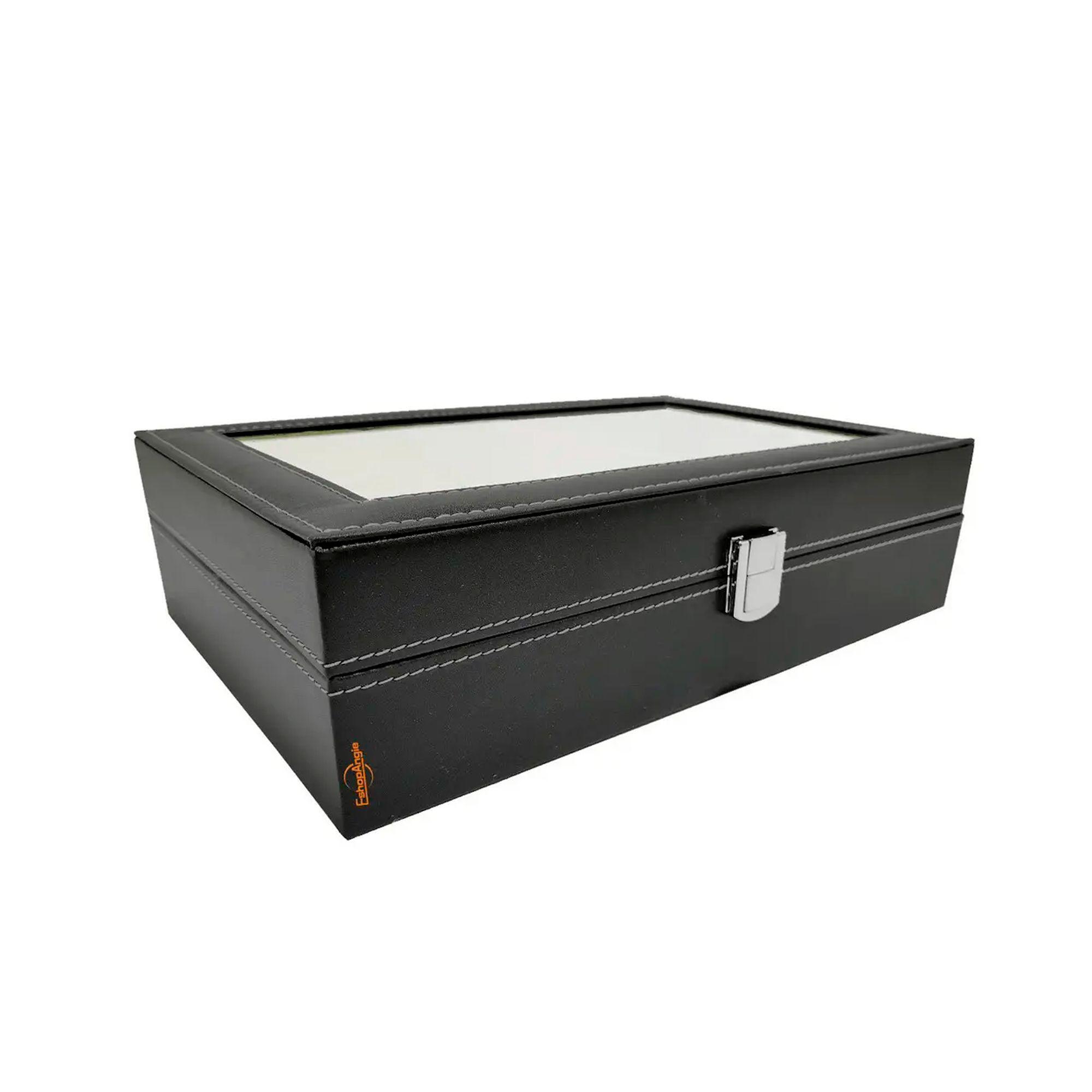 Caja Organizadora De 12 Relojes De Lujo-2