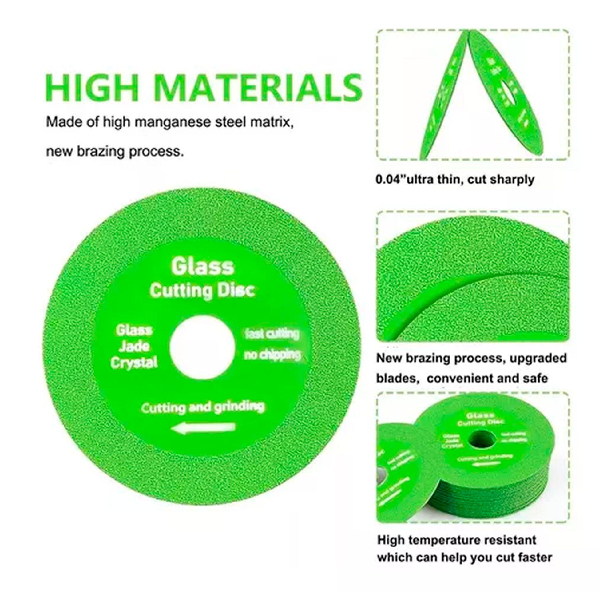 Disco De Corte De Vidrio Para Amoladora Pack De 25-4