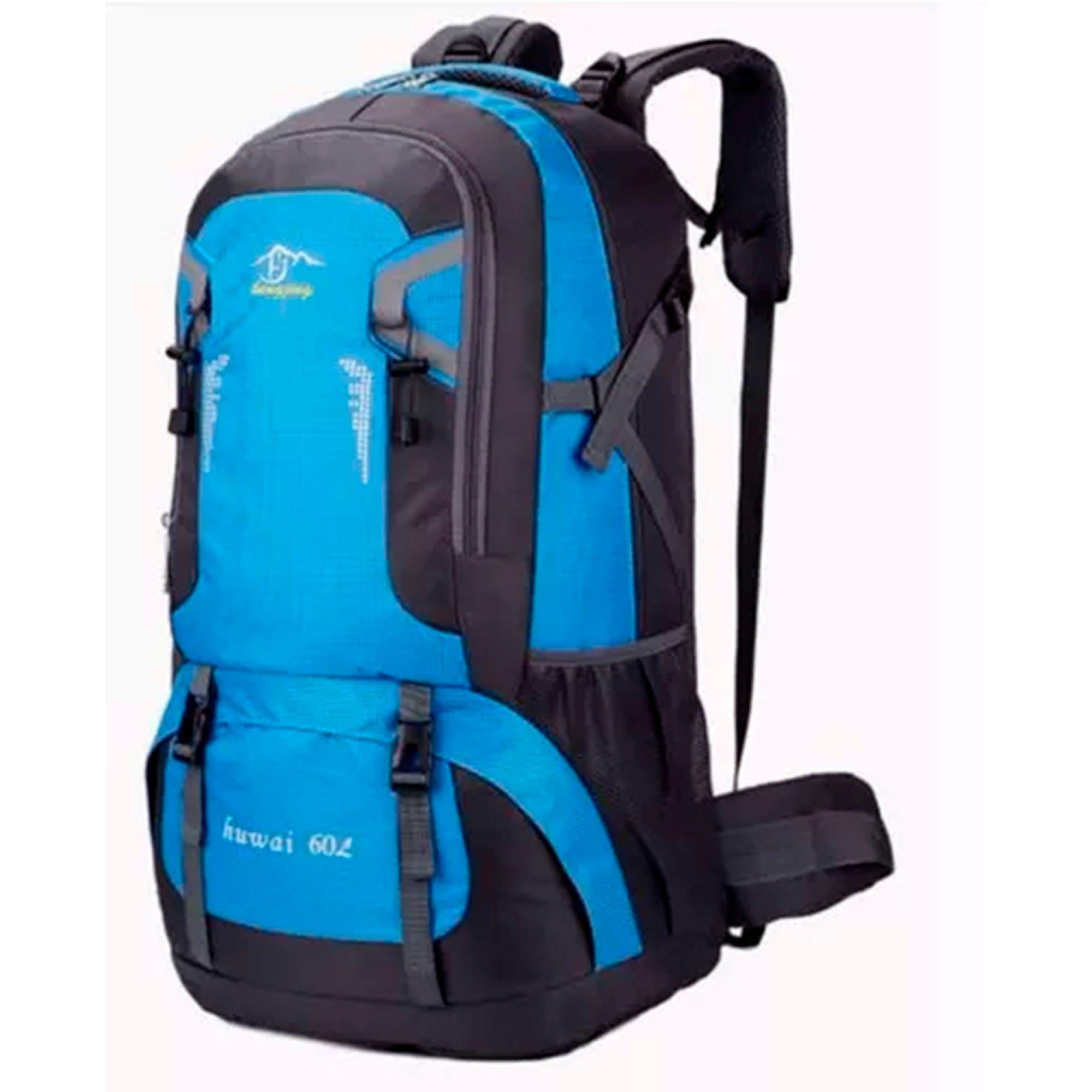 Mochila De 60 Litros Camping Outdoor Trekking Oxfo-0
