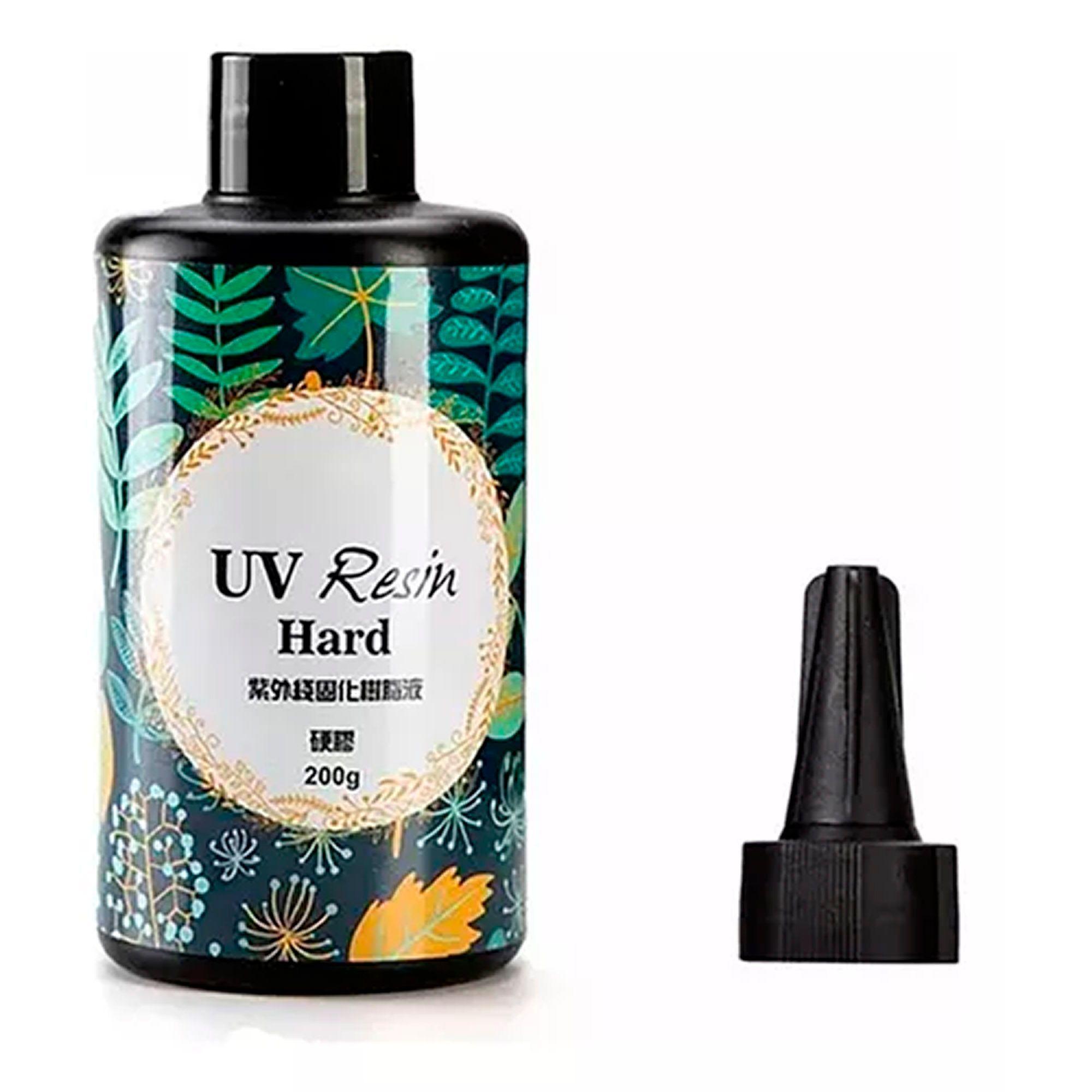  Resina Uv 200g Crystal De Secado Rapido-0