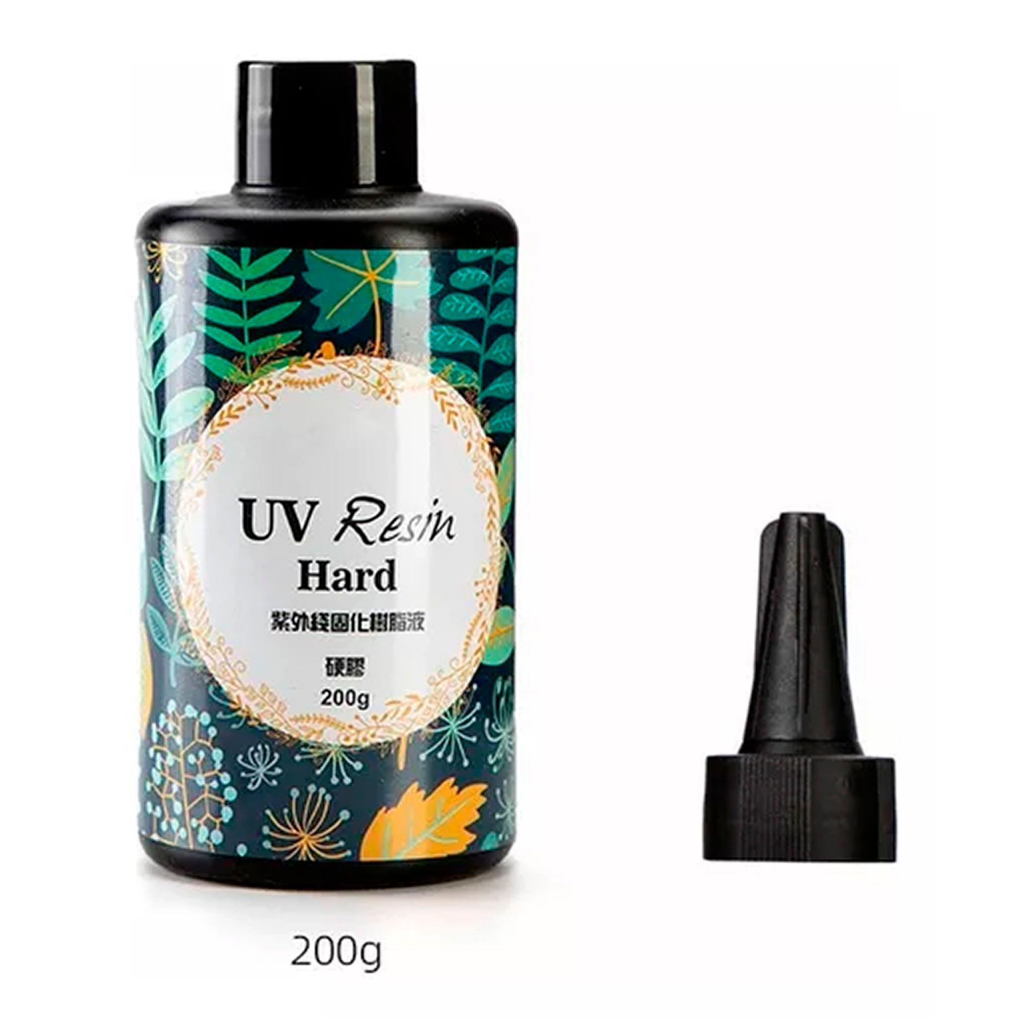  Resina Uv 200g Crystal De Secado Rapido-1