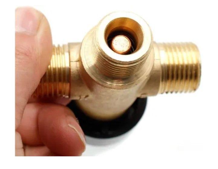 Válvula Mezcladora Termostática Ajustable 3 Baño Latón Agua-2