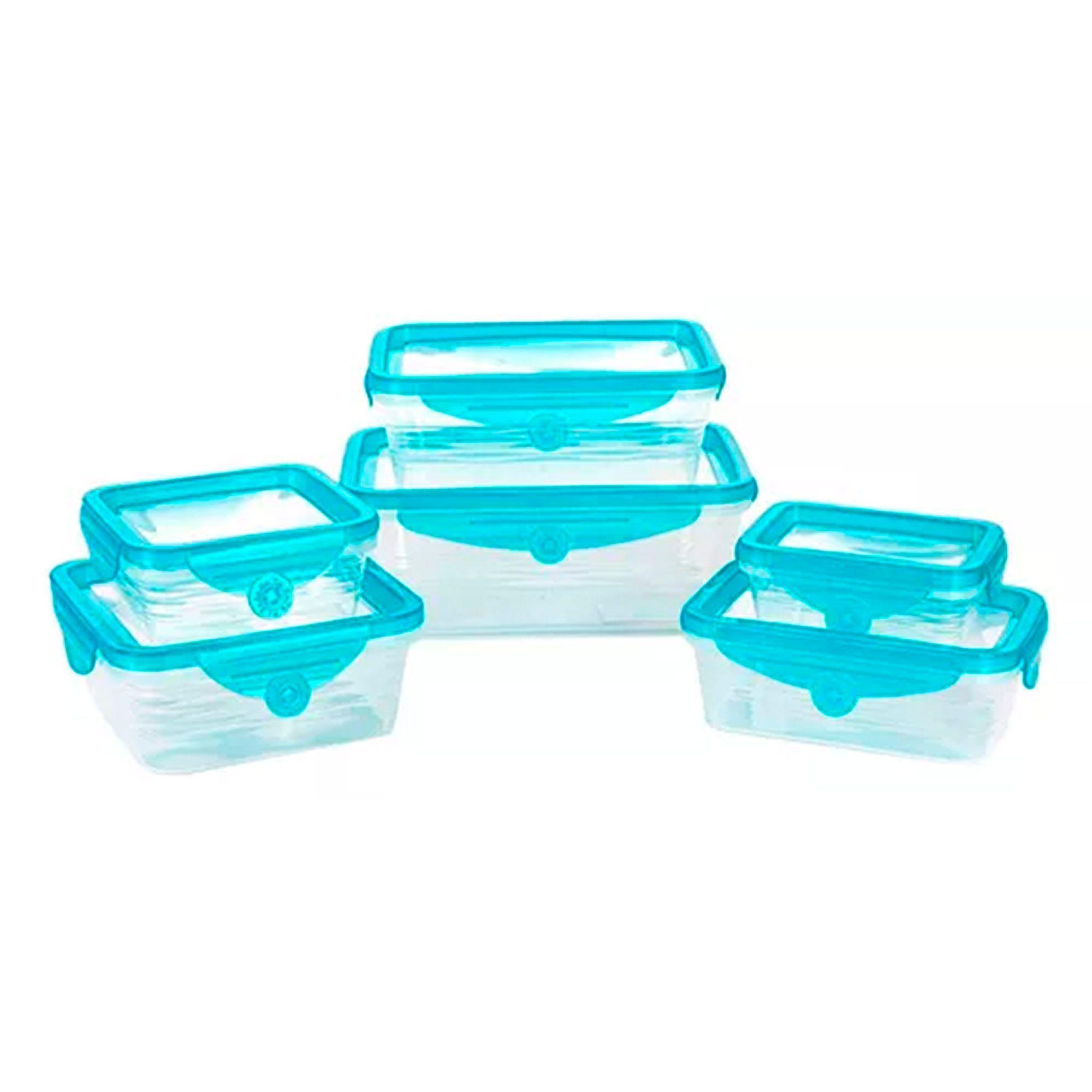 Taper Tupper Hermetico Pack 6 + Tapa Silicona Flexible-0