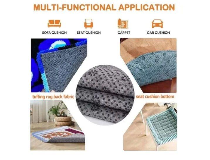 Tela Monje Tufting 2x2 Mts + Tela Antideslizante 2x2 Mts-3