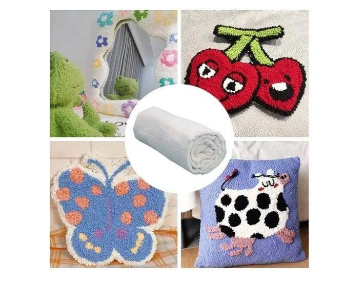 Tela Monje Tufting 2x2 Mts + Tela Antideslizante 2x2 Mts-4