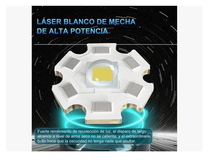 Linterna Táctica Led Con Zoom Recargable Ultra Potente-3