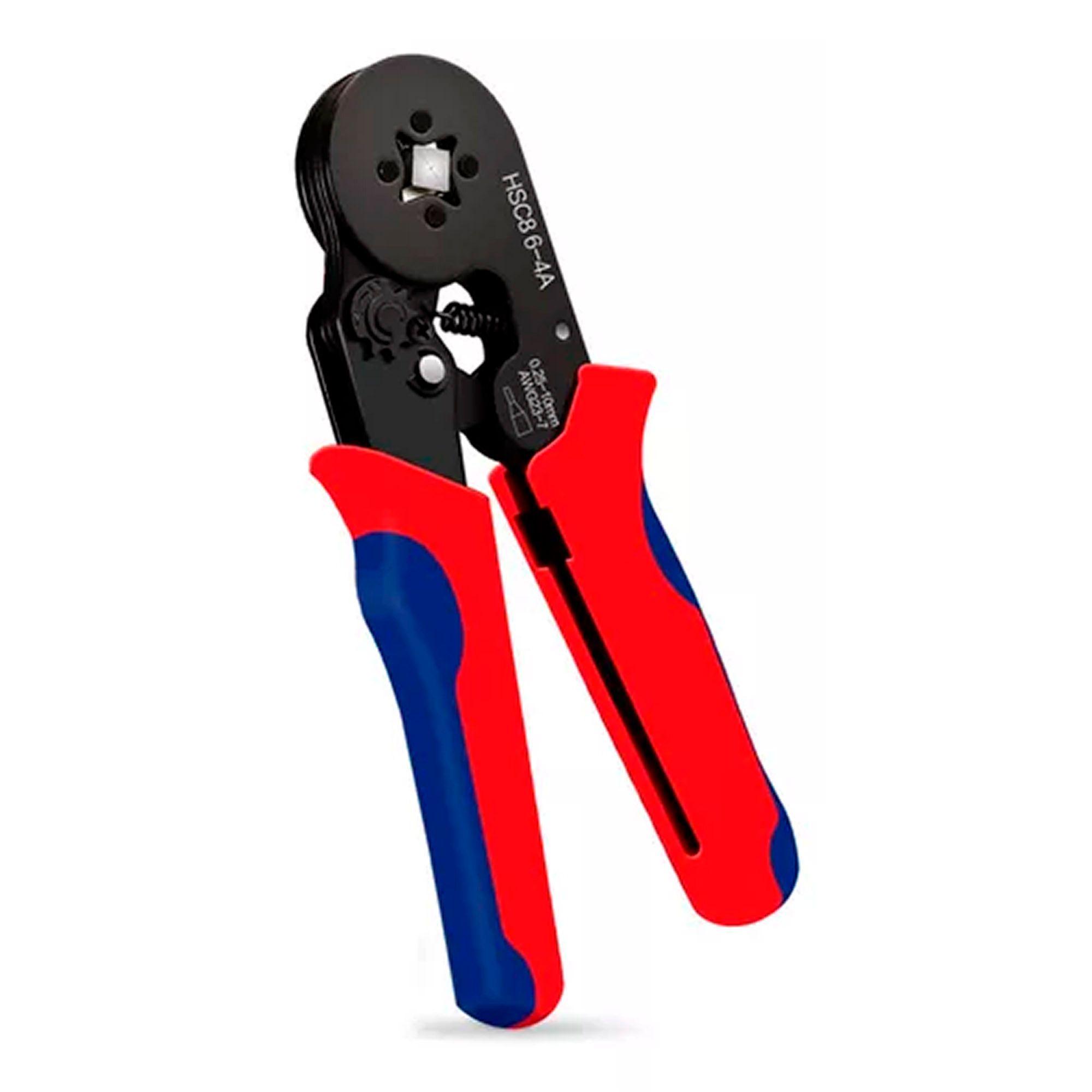 Alicate Crimpadora Prensa Terminal Trinquete-0