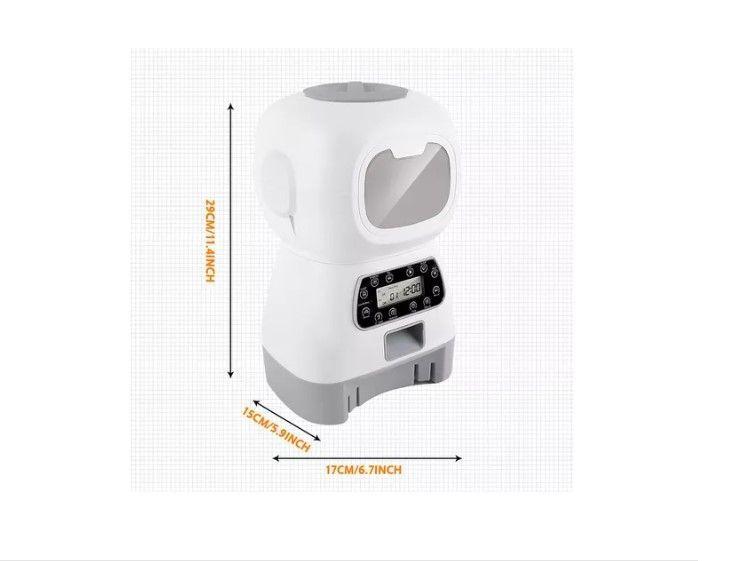 Dispensador Automático De Alimentos Para Mascotas-5