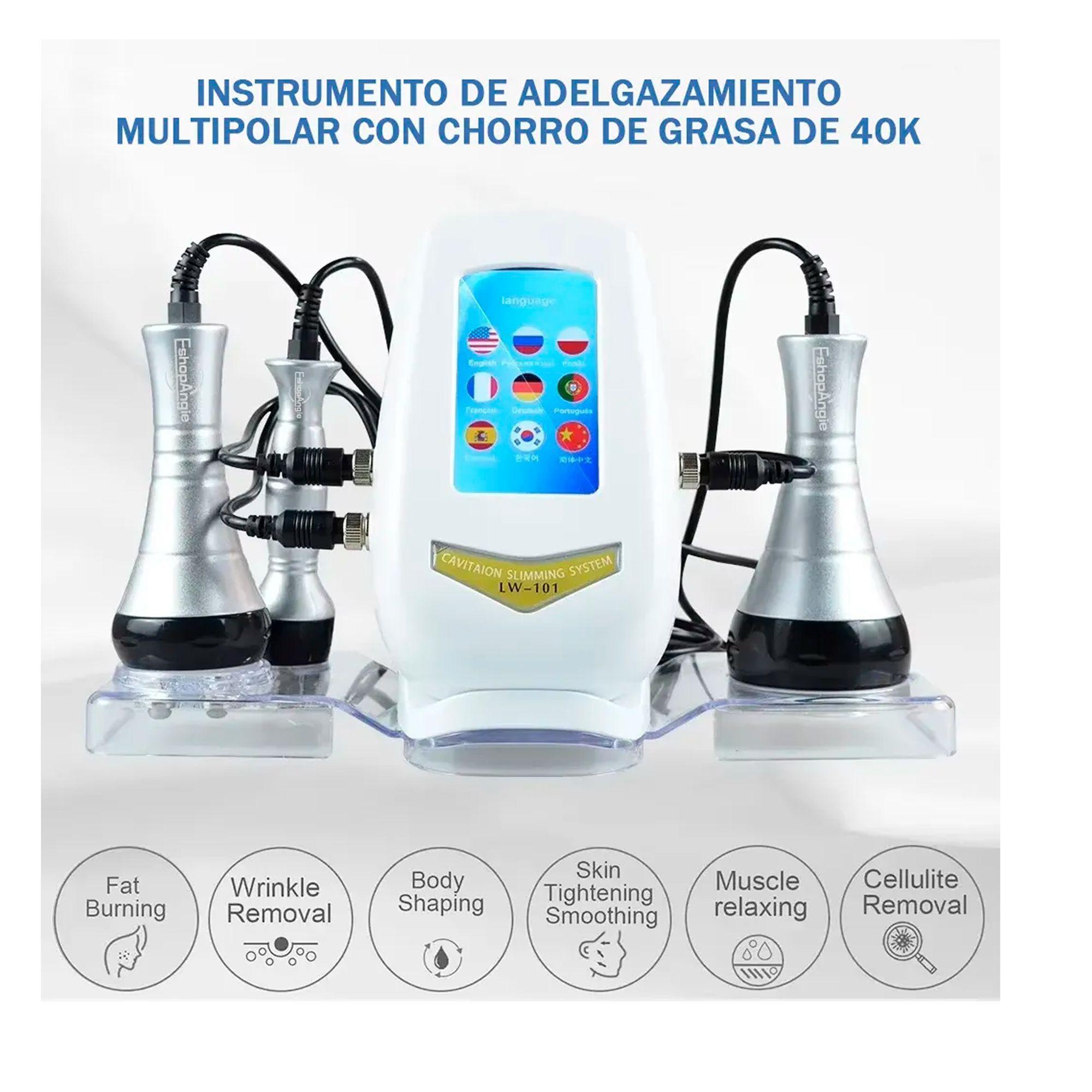 Maquina Cavitacion Radiofrecuencia 3 En 1 Ultrasonico 40k-4