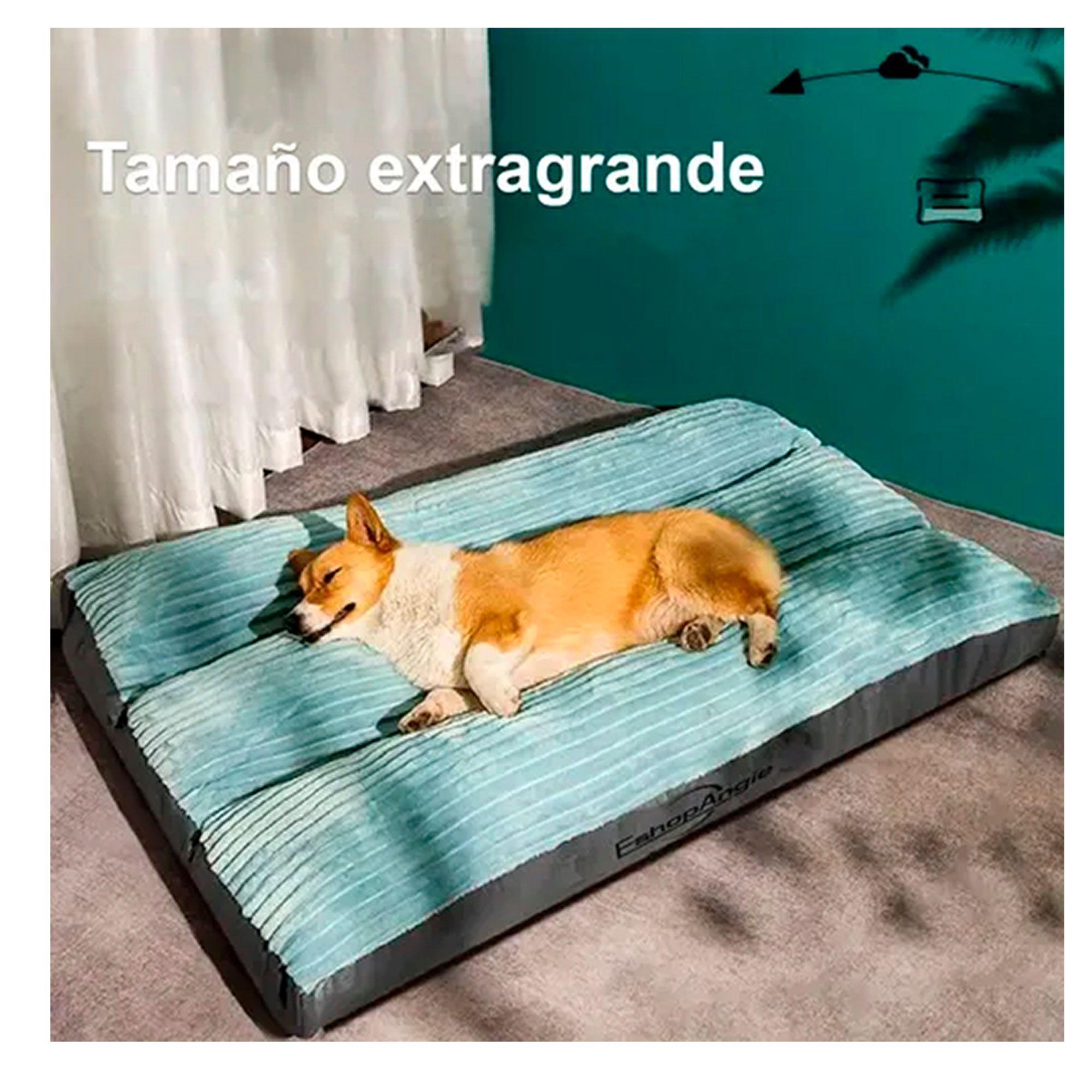 Cama Para Perros Grandes Xl 110x90cm Confort Suave Mascotas -2