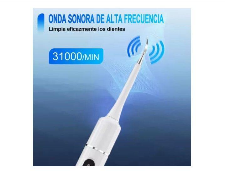 Kit Cepillo Limpiador Dental Eléctrico Ultrasónico Removedor-2