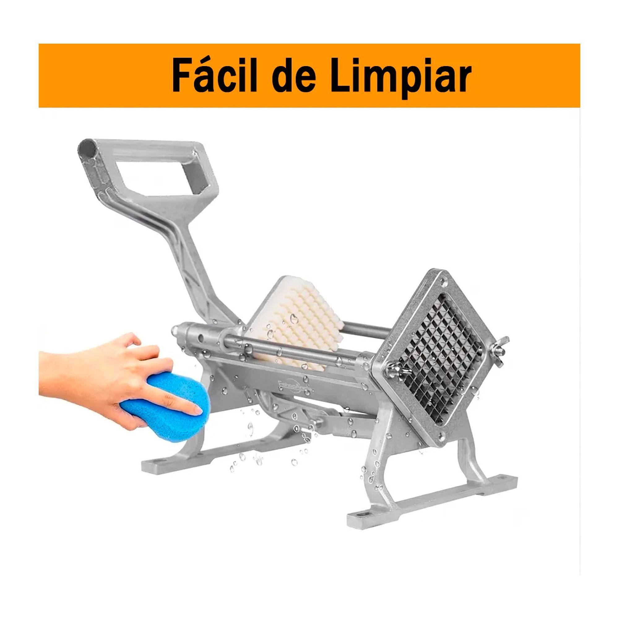 Cortadora De Papas Manual Picadora De Bastones 3 Cuchillas-3