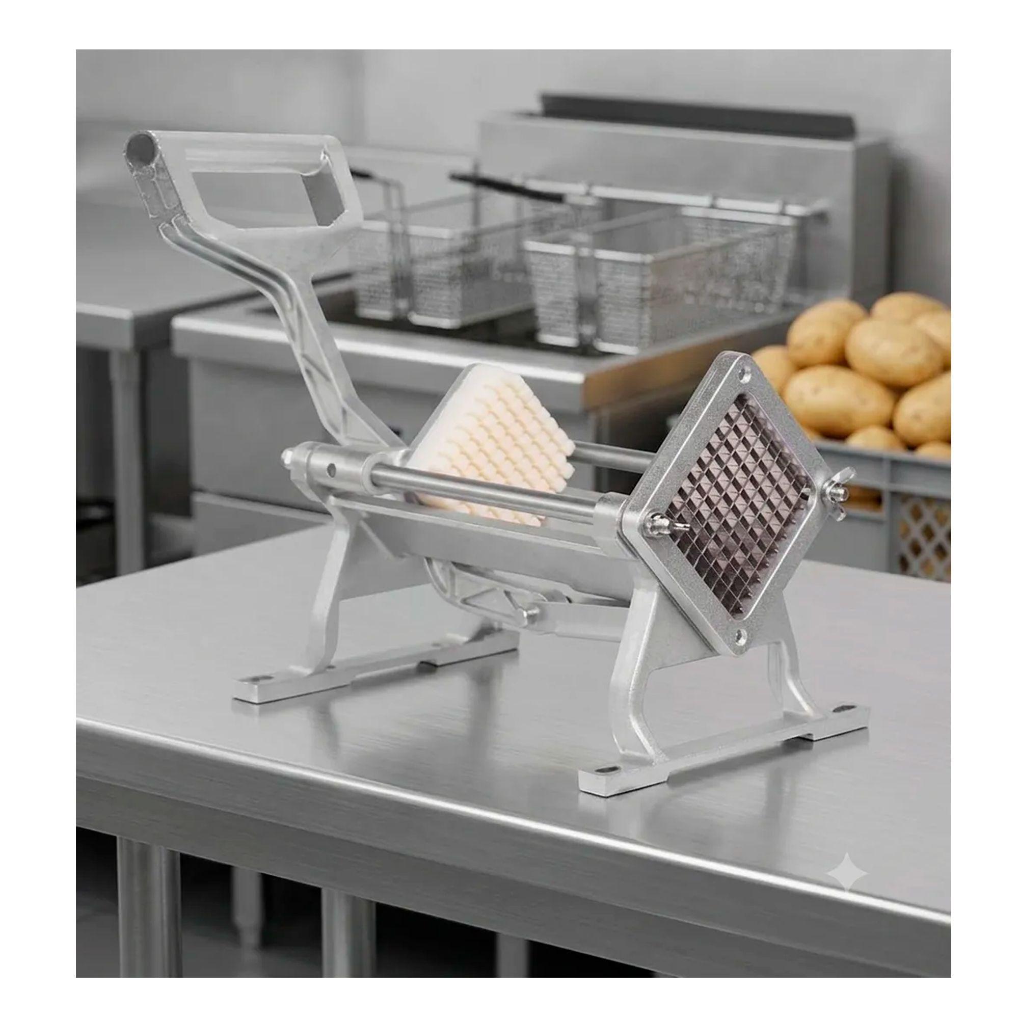 Cortadora De Papas Manual Picadora De Bastones 3 Cuchillas-6
