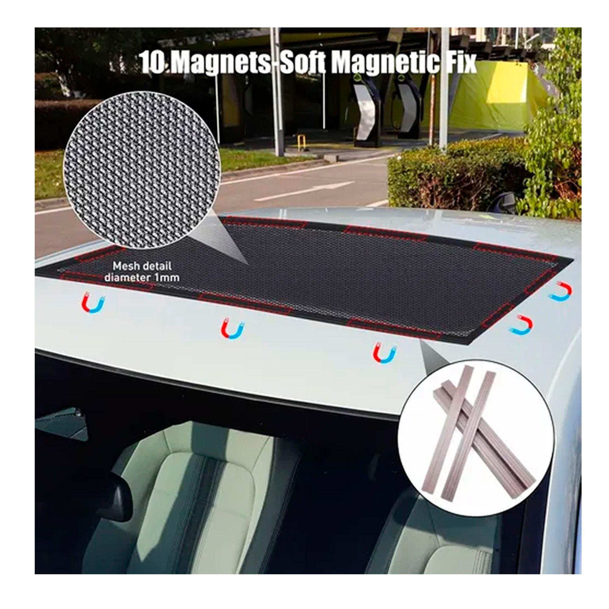Cubierta Malla Magnetica Para Techo De Automovil-4