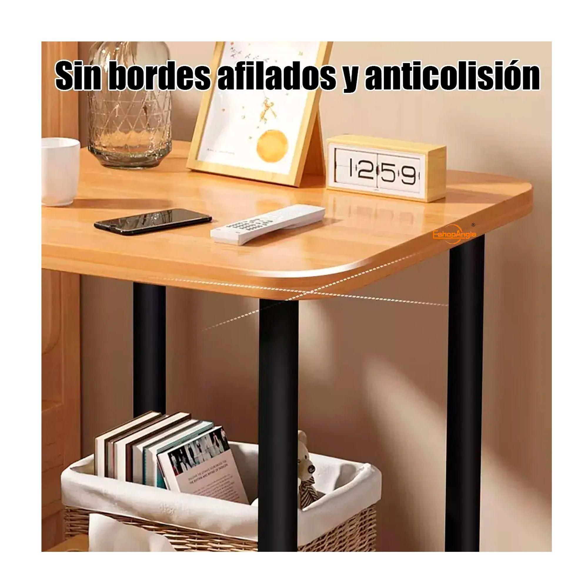 Mesa De Centro Minimalista Madera Sala De Estar Auxiliar-4