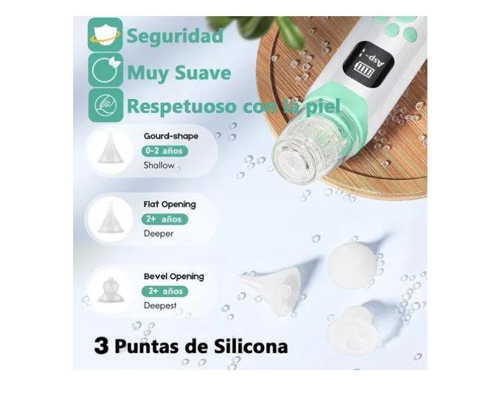 Aspirador Nasal Para Bebe Saca Mocos Electrico Limpiador-3