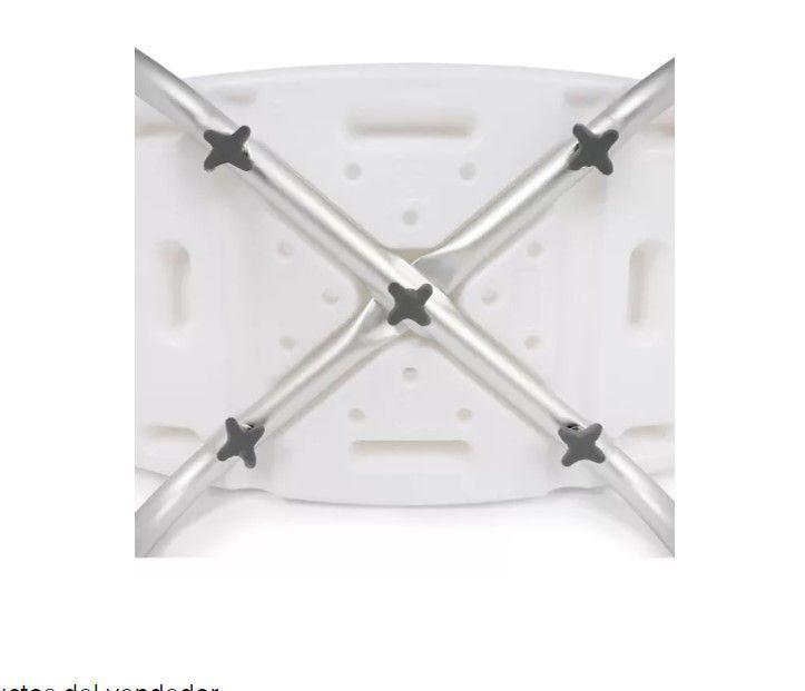 Silla Asiento De Ducha Seguridad Antideslizante Regulable-3