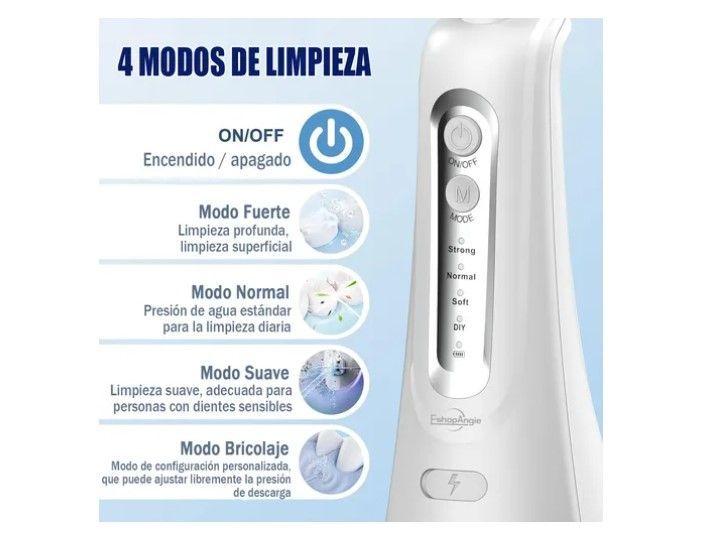 Irrigador Dental Recargable Limpieza Bucal Con Accesorios-1