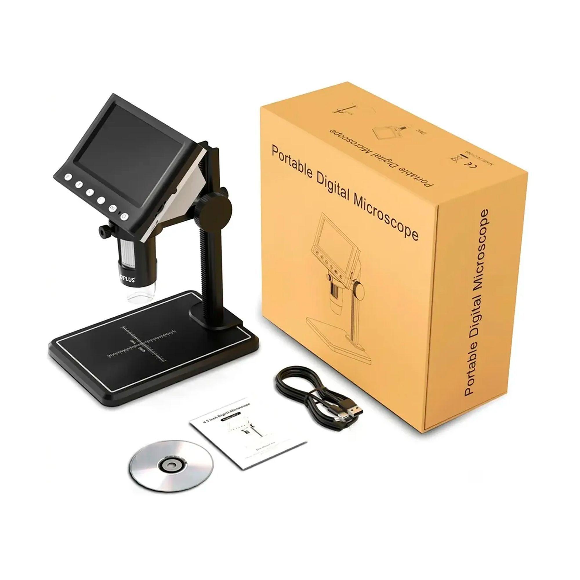 Microscopio Digital Usb 1000X Bateria-5