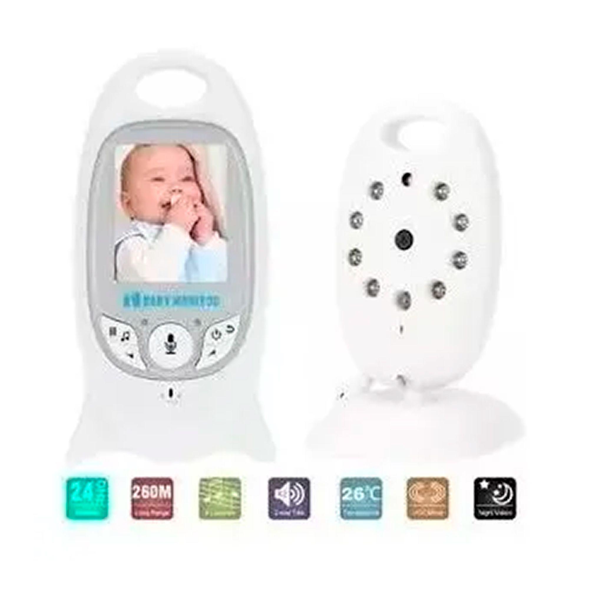 Camara Monitor Bebes Con Microfono Vision Nocturna-2