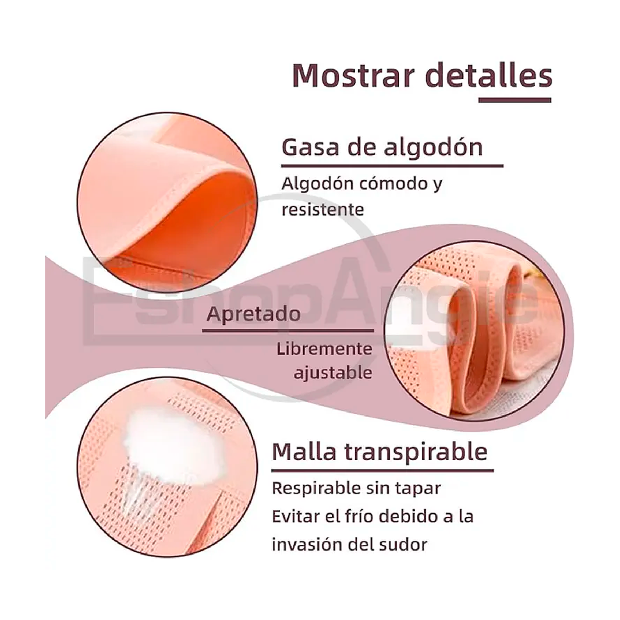 Faja Postparto 4 Bandas Ajustable Nude Xxl Agregar a favoritos-1