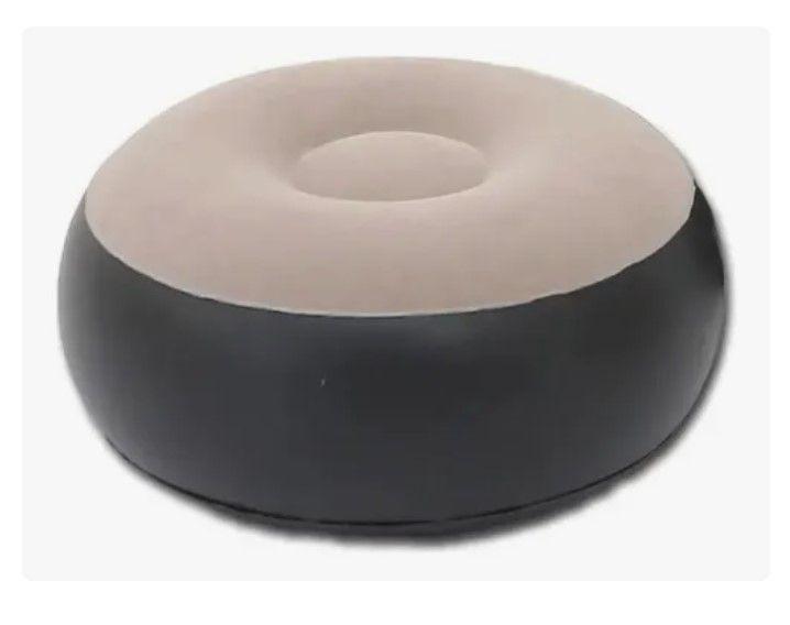 Sofá Tumbona Inflable Puff Inflable Reposa Pies + Inflador-1
