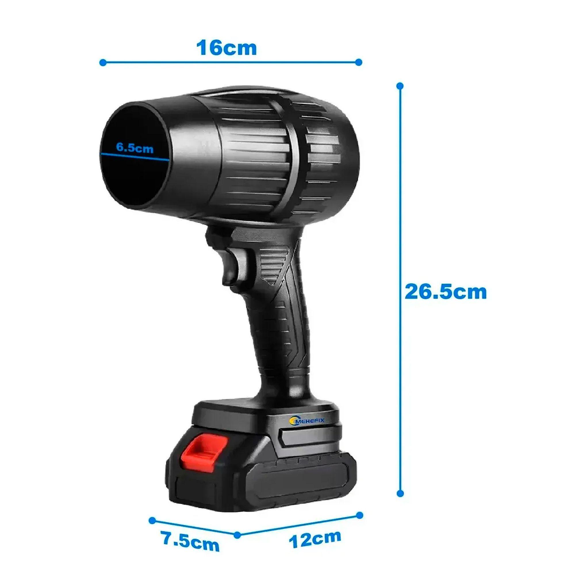 Soplador Profesional Electrico Inalambrico Multiuso 2bateria-5