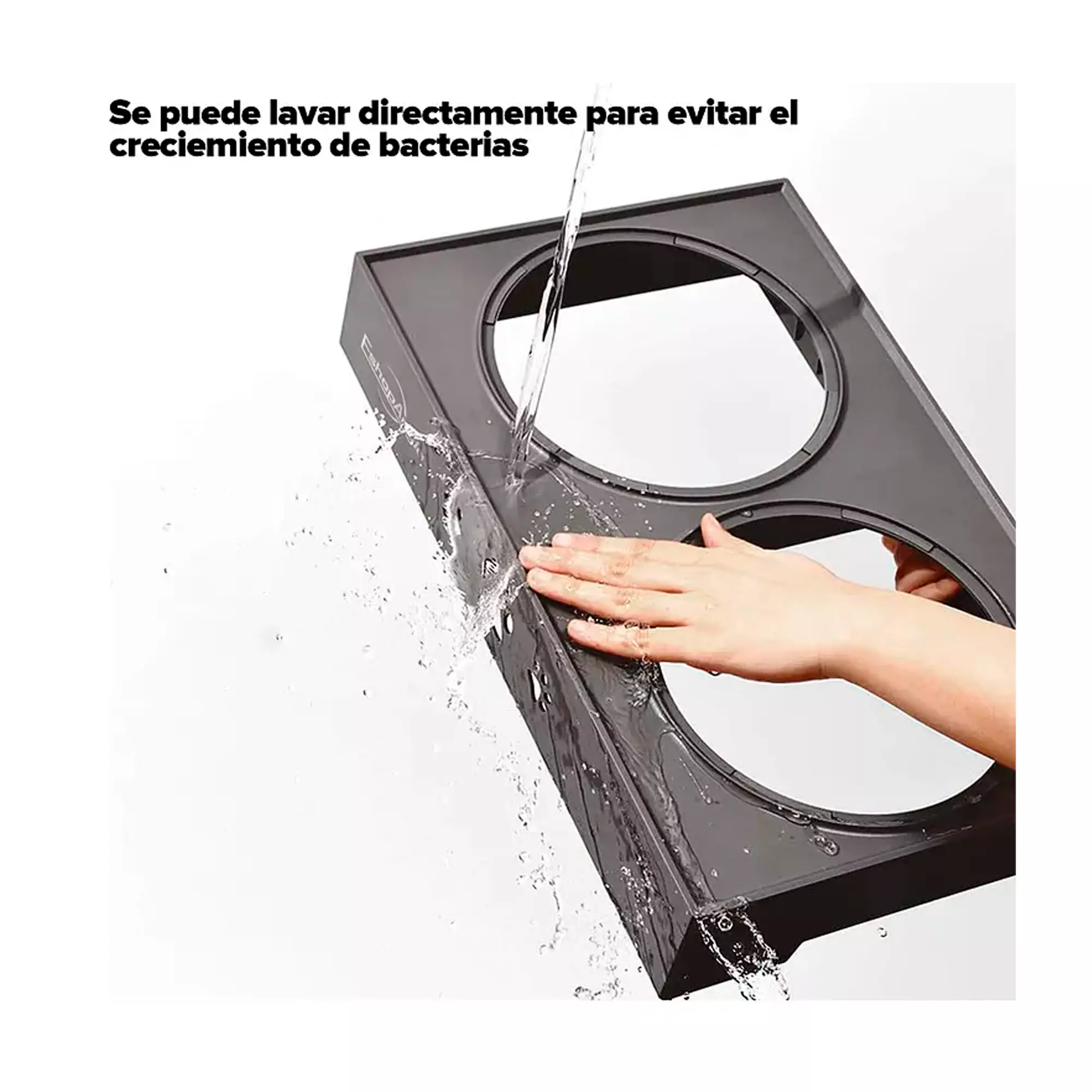 Comedero-bebedero Para Perros Altura Ajustable - Plato Acero-1