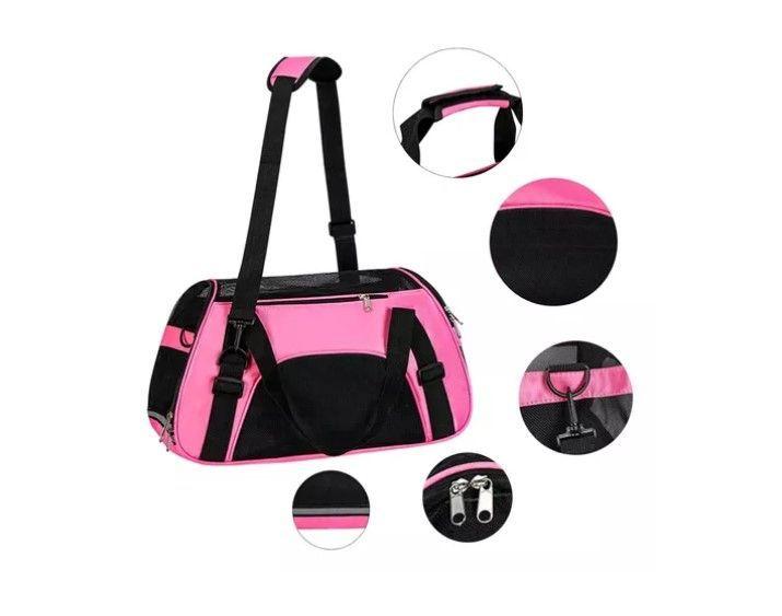 Bolso Transportador Respirable Para Mascotas Pequeñas-2