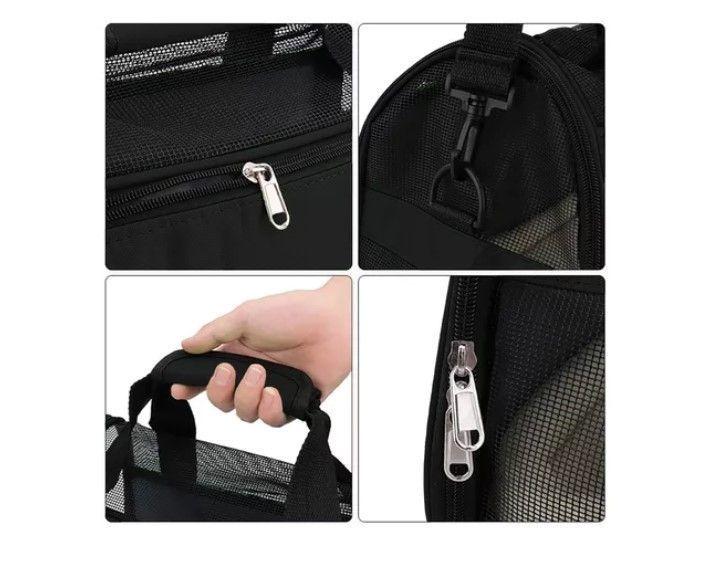 Bolso Transportador Respirable Para Mascotas Pequeñas-2