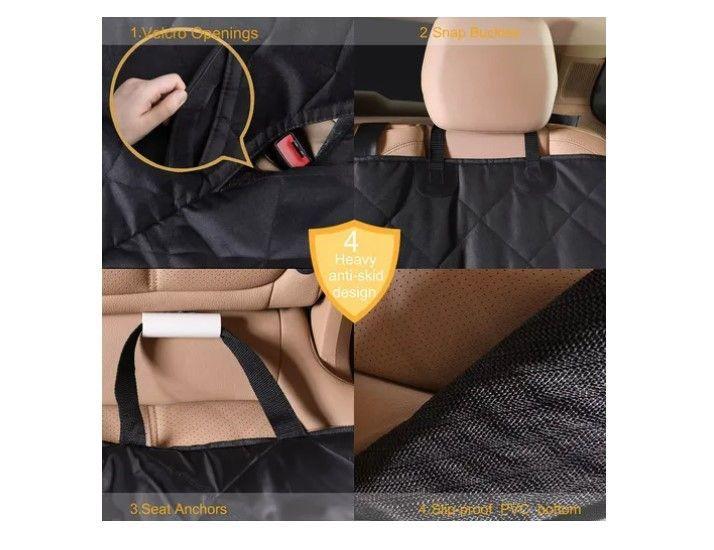 Protector Asiento Funda De Auto Para Mascotas Perros Gatos-6