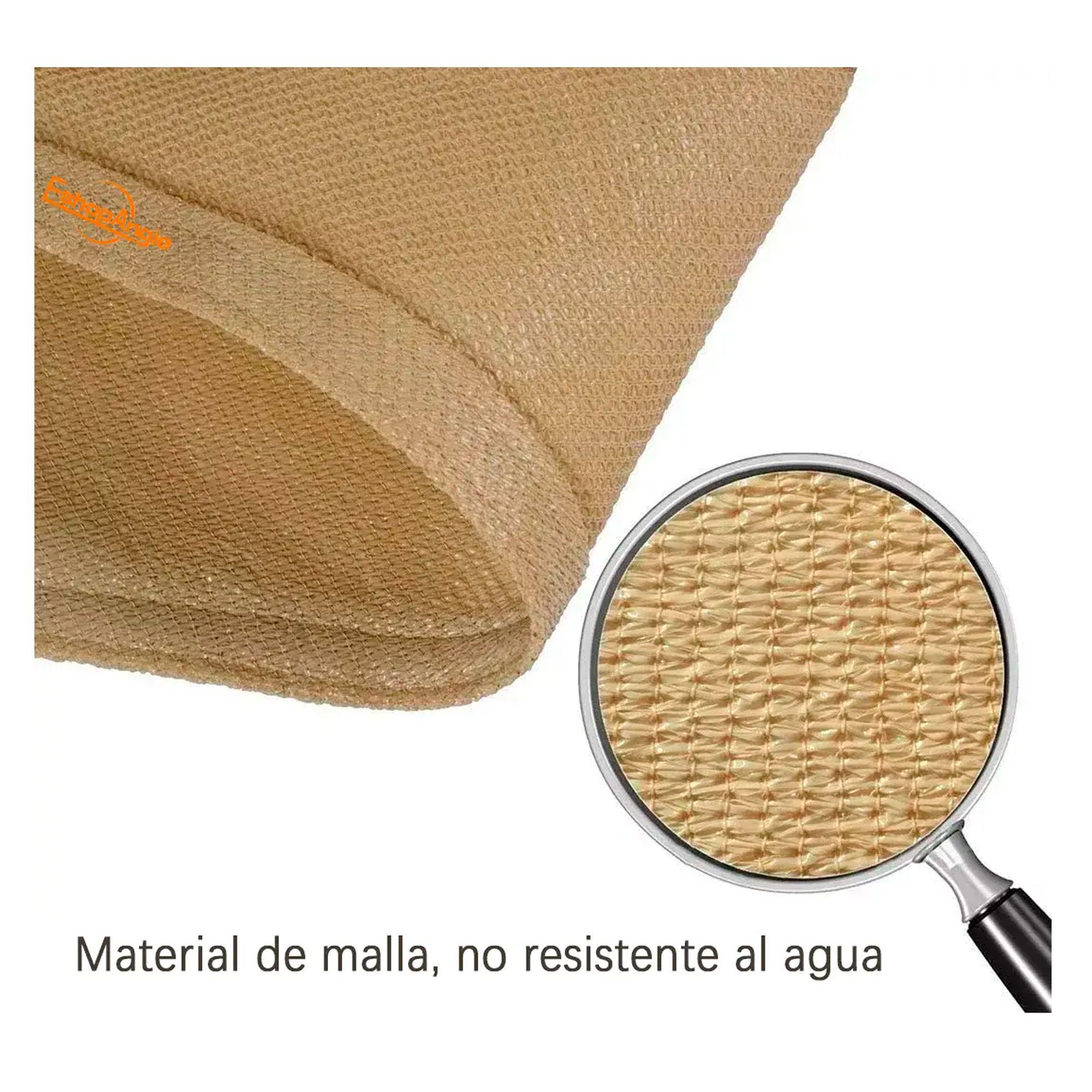 Toldo Vela Malla Sombra Cuadrado 2 5 X 3 Metros-2
