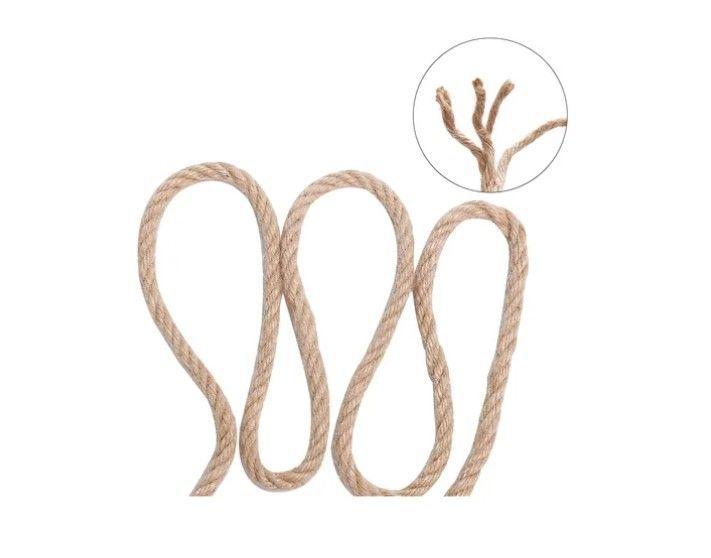 Cuerda Soga Yute Cáñamo 16mm 50mts Decoración Manualidades-2