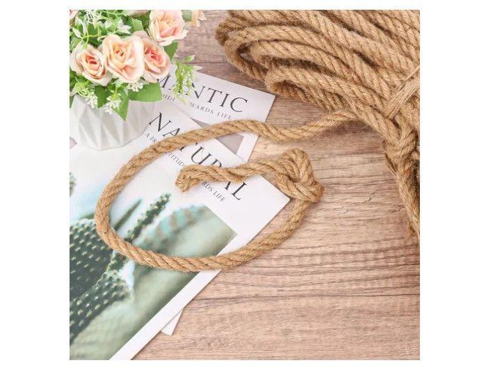 Cuerda Soga Yute Cáñamo 16mm 50mts Decoración Manualidades-3
