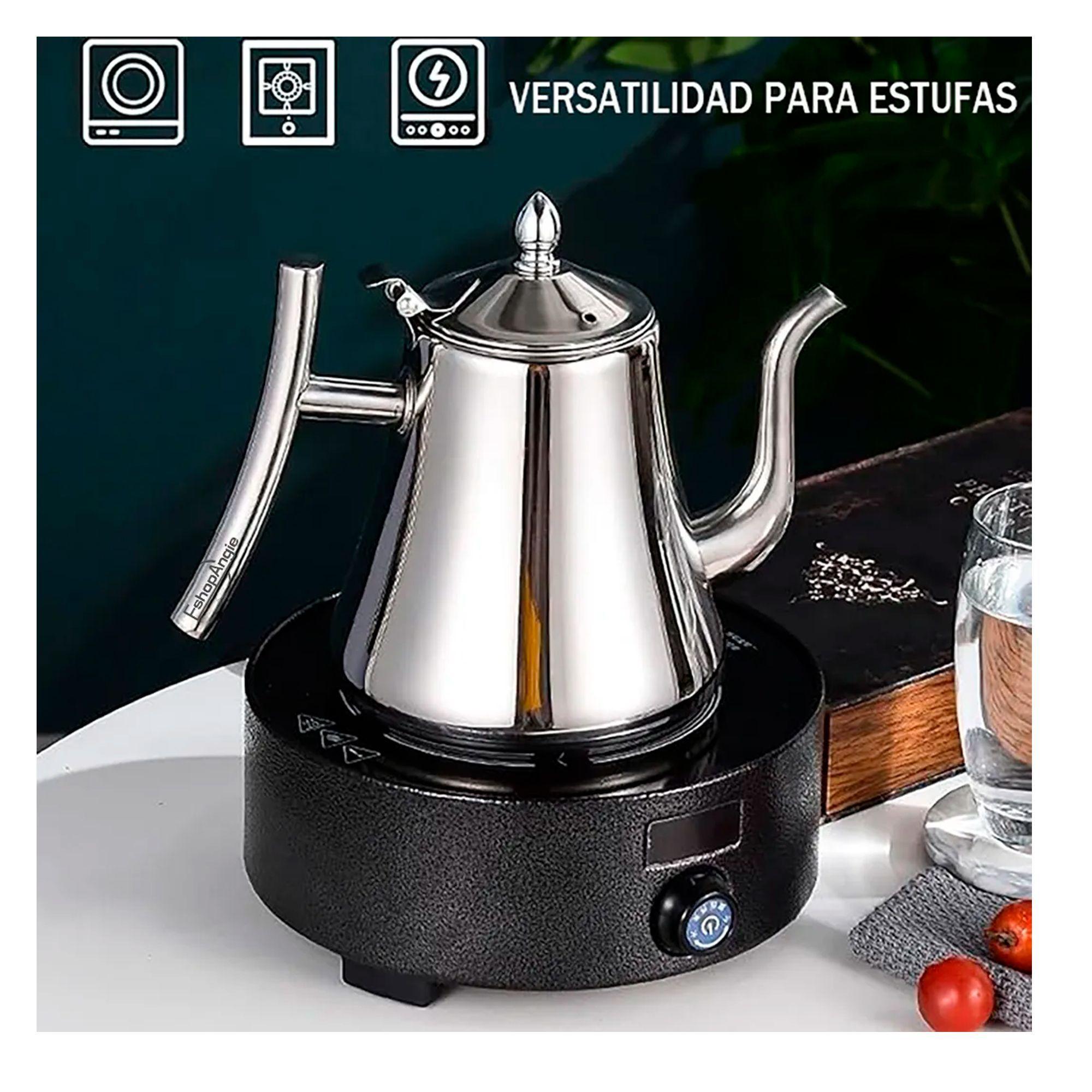 Tetera Infusor Acero Inoxidable Para Té Y Infusiones 1 Litro-2