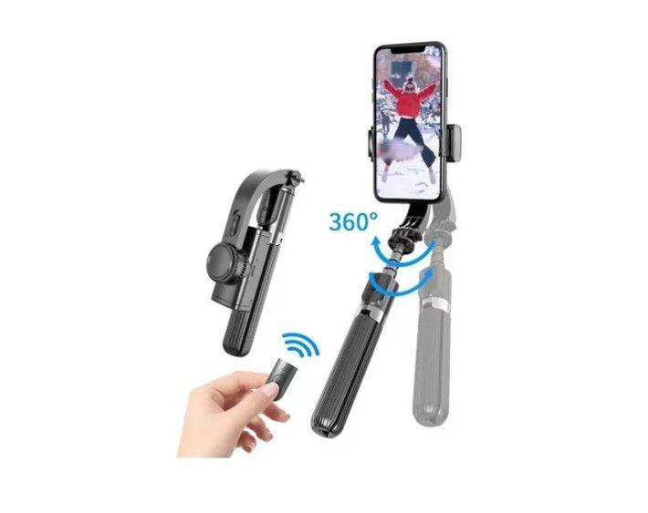 Estabilizador Celular Gimbal L08 Selfie Stick, Tripode/mando-2