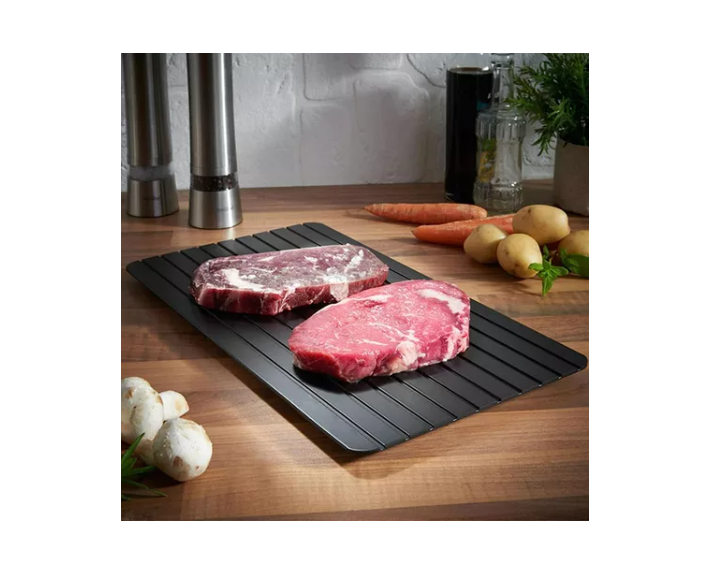 Bandeja Tabla De Aluminio Descongeladora Rápida -5