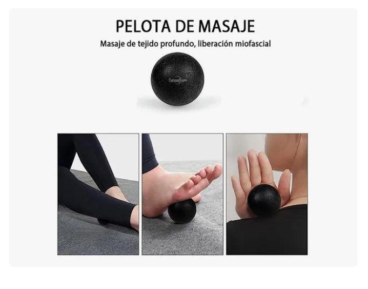 Set 9en1 Rodillo Completo Elongacion Masaje Roller Foam Yoga-4